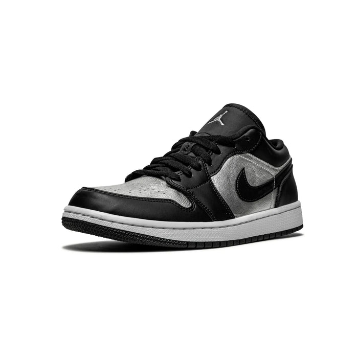 Jordan 1 Low SE Czarny Metaliczny Srebrny (damski)