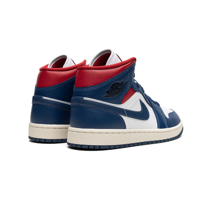 Jordan 1 Mid French Blue Gym Red (damskie)