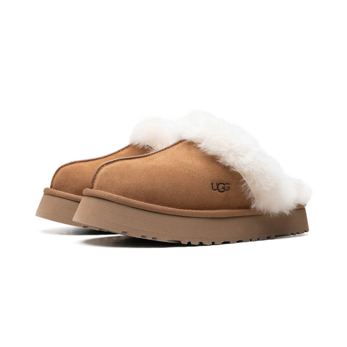 Kasztanowe pantofle UGG Discette (damskie)