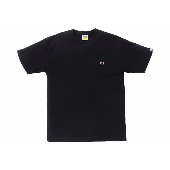 BAPE Ape Head One Point Tee Black