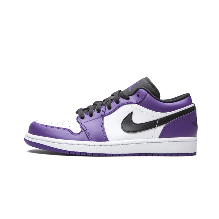 Jordan 1 Low Court Purple White