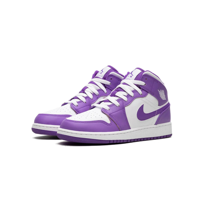 Jordan 1 Mid Purple Venom (GS)