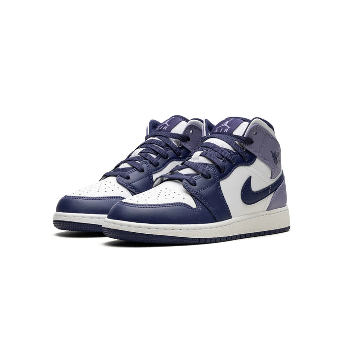 Jordan 1 Mid White Sky J Fioletowy (GS)