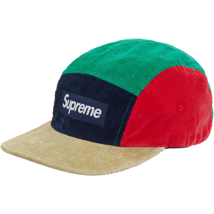 Supreme Corduroy Camp Cap (FW23) Multicolor