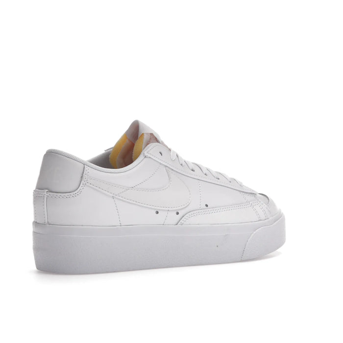 Nike Blazer Low Platform Triple White (damskie)