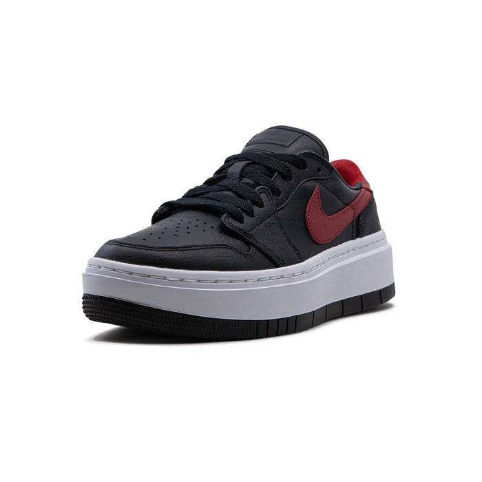 Jordan 1 Elevate Low Black Gym Red White (Women's)