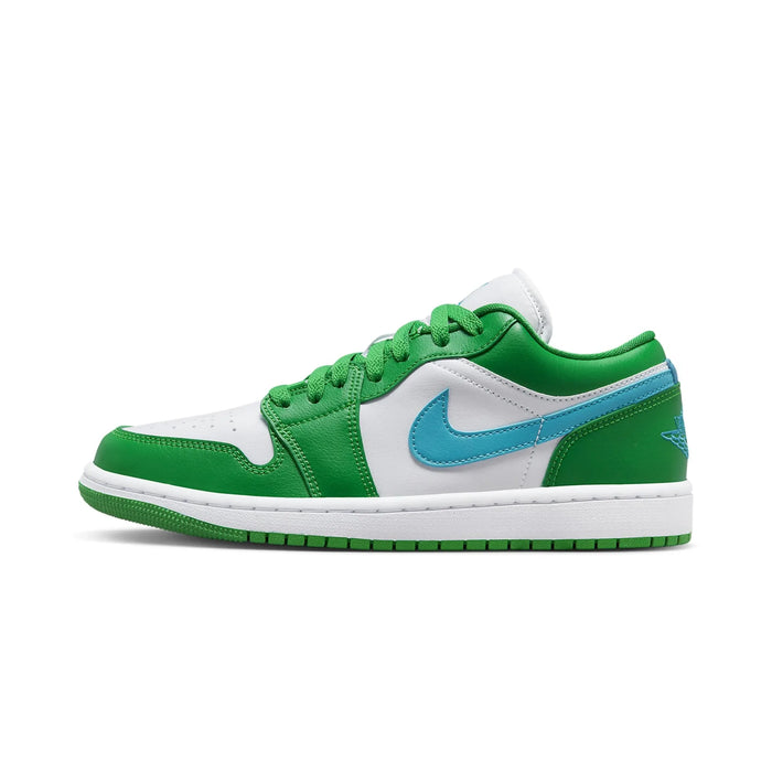 Jordan 1 Low Lucky Green Aquatone (Women's)