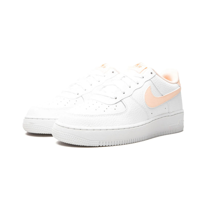 Nike Air Force 1 Low Biały Hyper Crimson (GS)