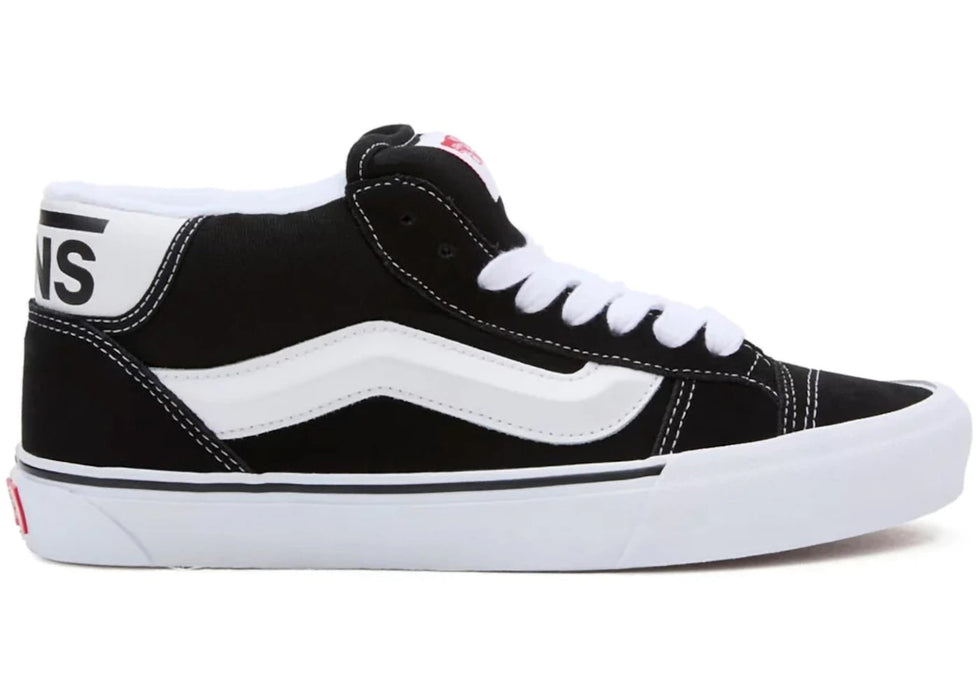 Vans Knu Mid Black True White