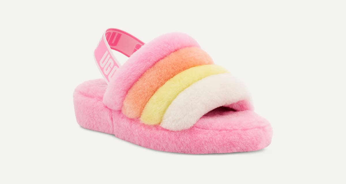 UGG Fluff Yeah Slide Sachet Pink Multi