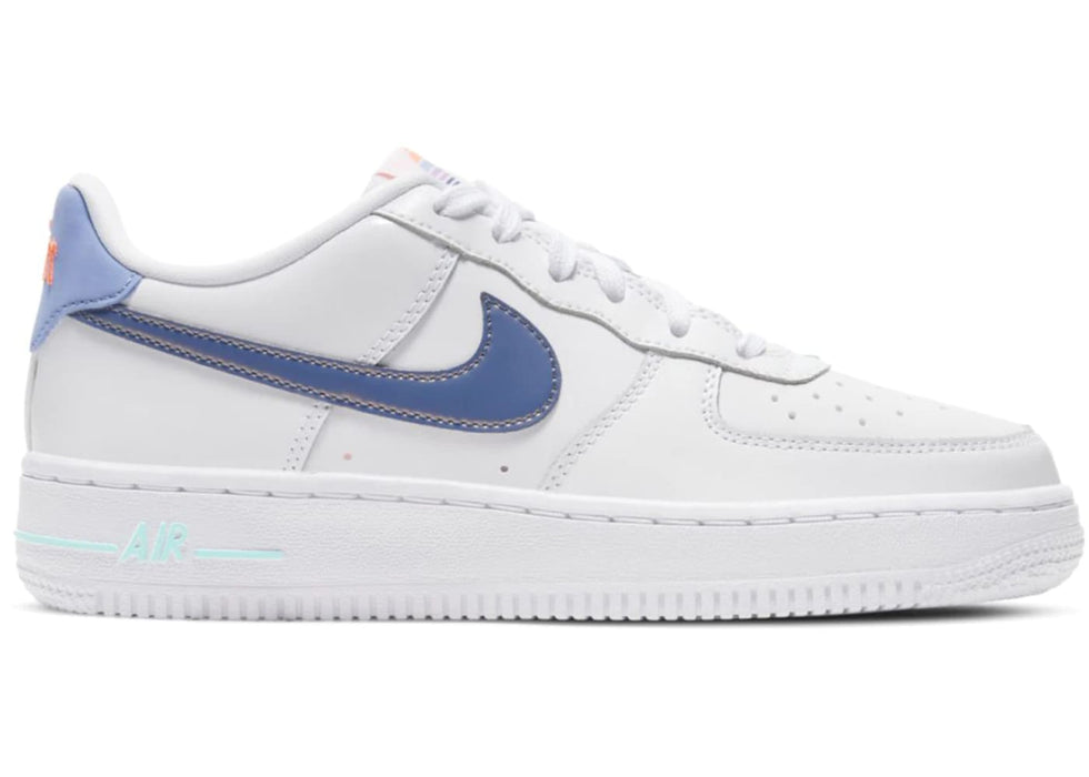 Nike Air Force 1 Low LV8 White Dark Purple (GS)