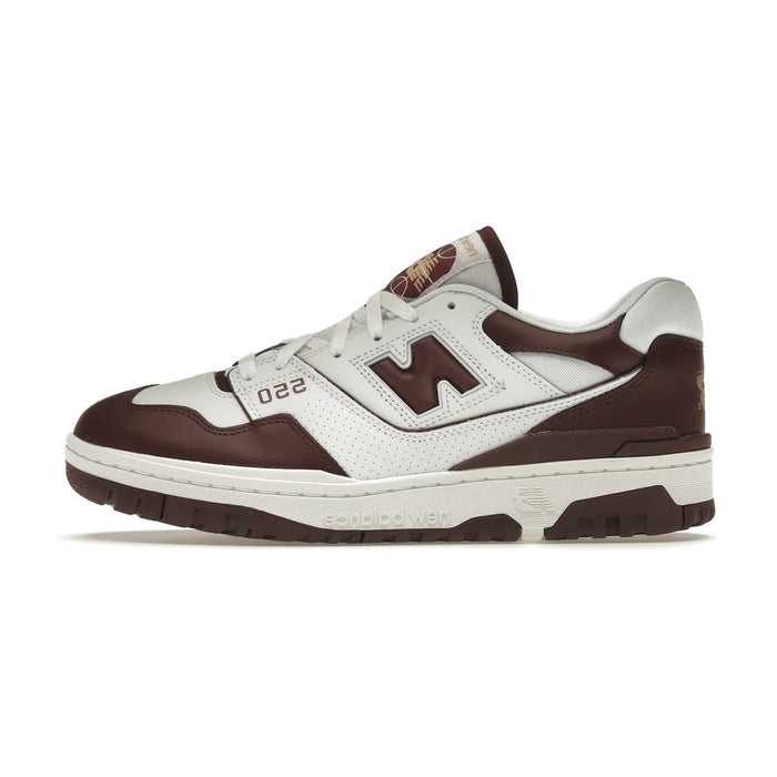 New Balance 550 Biały Burgund