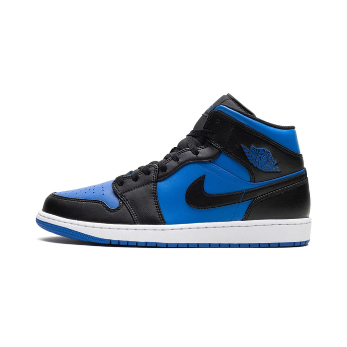 Jordan 1 Mid Black Royal Blue