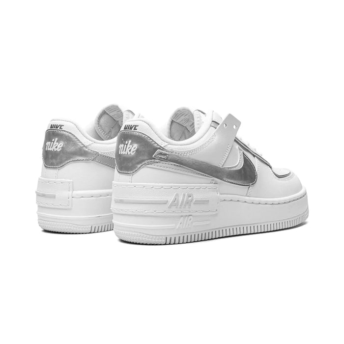 Nike Air Force 1 Low Shadow White Pure Platinum Metallic Silver (Femei)