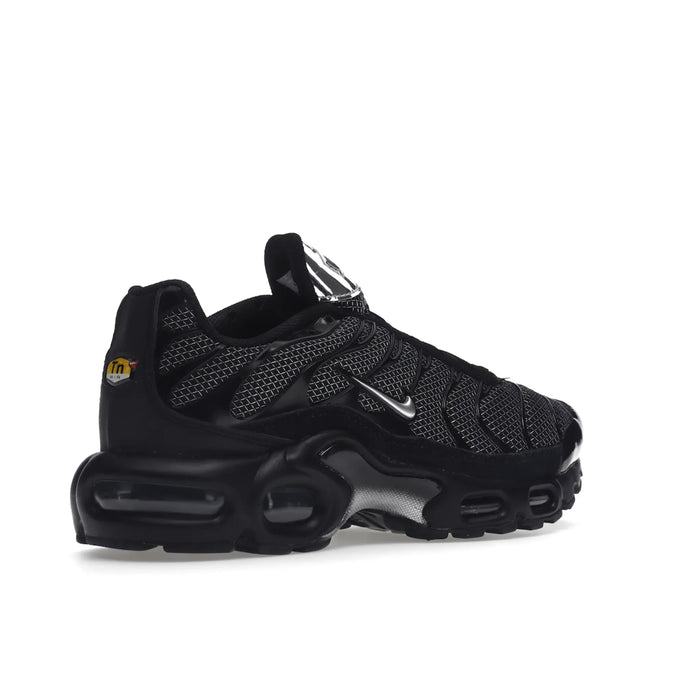 Nike Air Max Plus Czarny Zamsz Srebrny (Damskie)