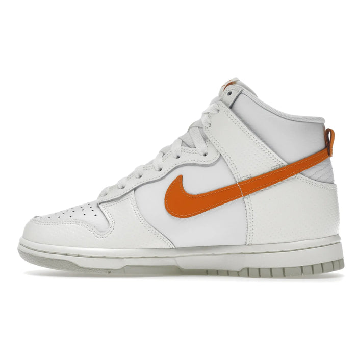 Nike Dunk High White Magma Orange (femei)