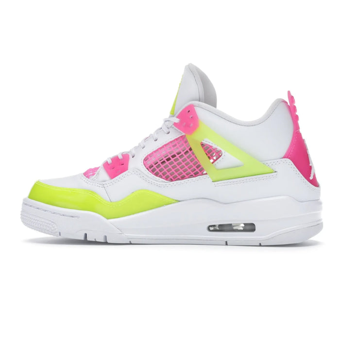 Jordan 4 Retro White Lemon Pink (GS)