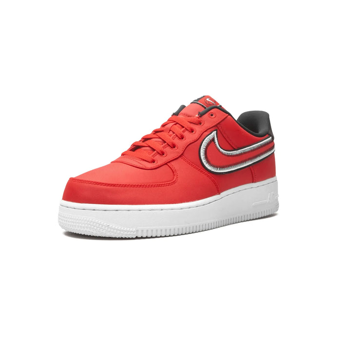 Nike Air Force 1 Low Reverse Stitch University Czerwone