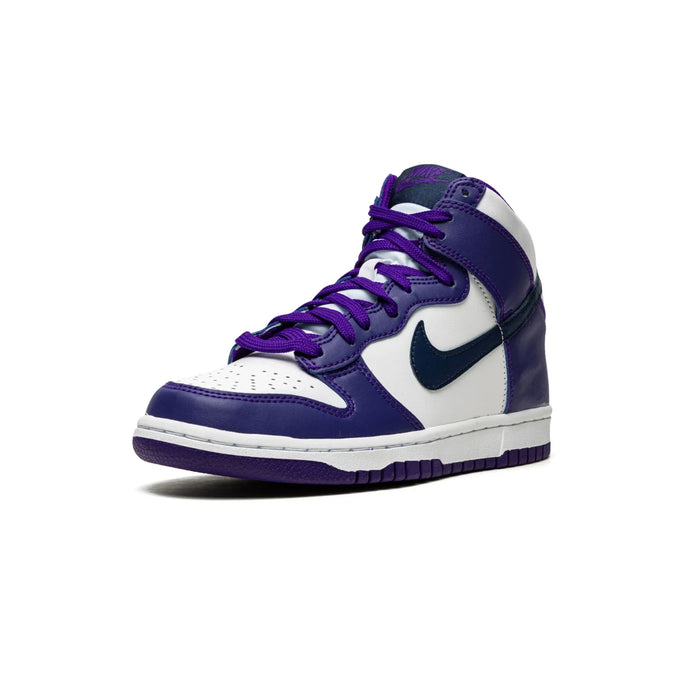 Nike Dunk High Electro Purple Midnight Navy (GS)