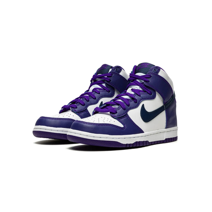 Nike Dunk High Electro Purple Midnight Navy (GS)