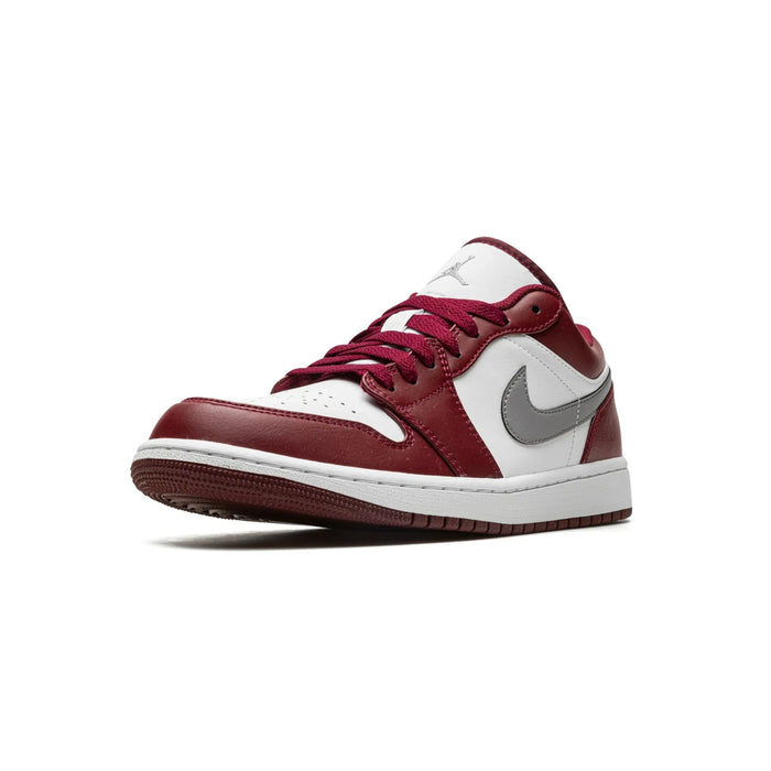 Jordan 1 Low Biały Bordeaux