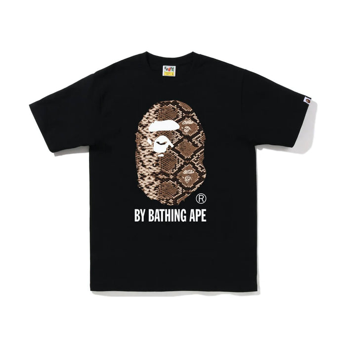 BAPE Snake By Bathing Ape Tee Black Beige