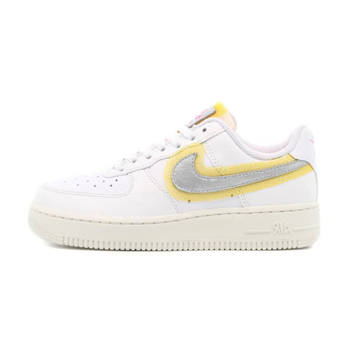 Nike Air Force 1 Low '07 LX White Metallic Silver Gold (Women's)