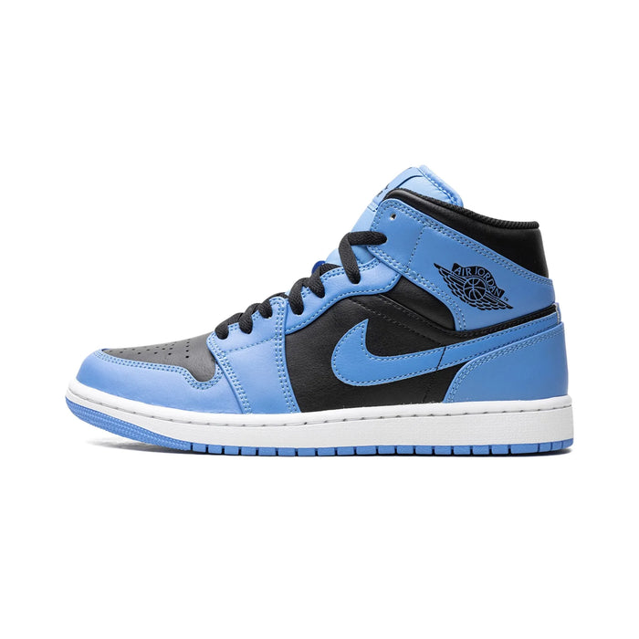 Jordan 1 Mid University Blue Black