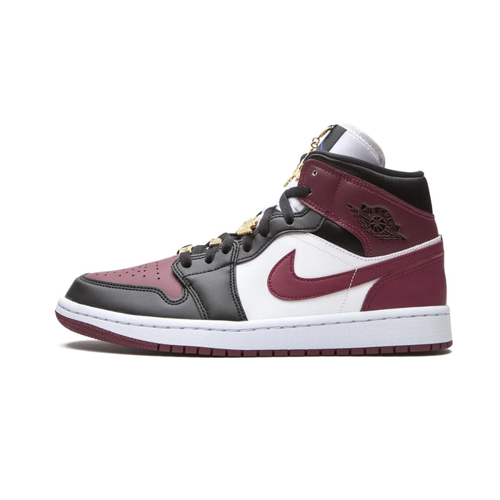 Jordan 1 Mid SE Black Dark Beetroot (Femei)