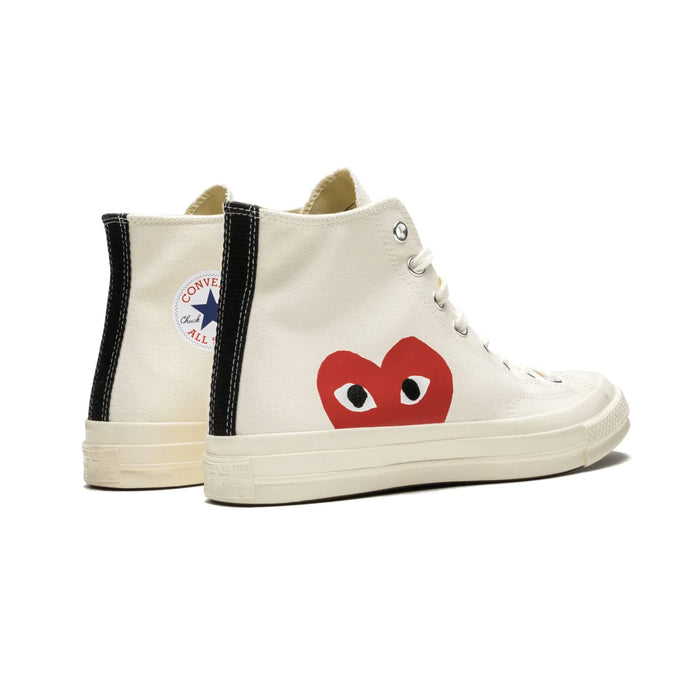 Converse Chuck Taylor All Star 70 Hi Comme des Garcons PLAY White