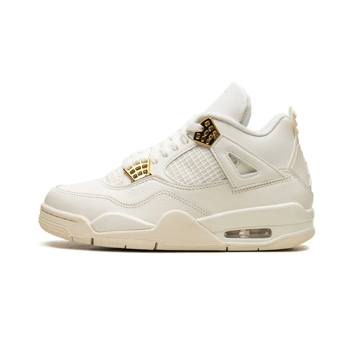 Jordan 4 Retro Metaliczne Złoto (damskie)