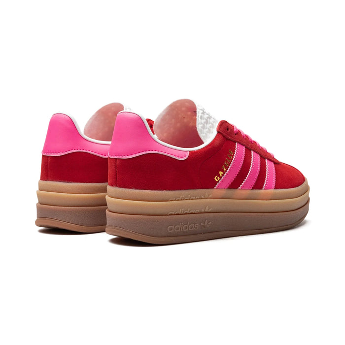 adidas Gazelle Bold Collegiate Red Lucid Pink (damskie)