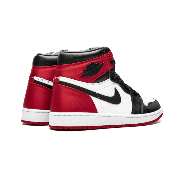 Jordan 1 Retro Wysokie Satynowe Czarne Noski (Damskie)