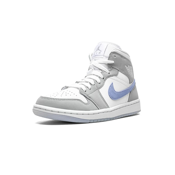 Jordan 1 Mid Wolf Grey Aluminum (Women's)