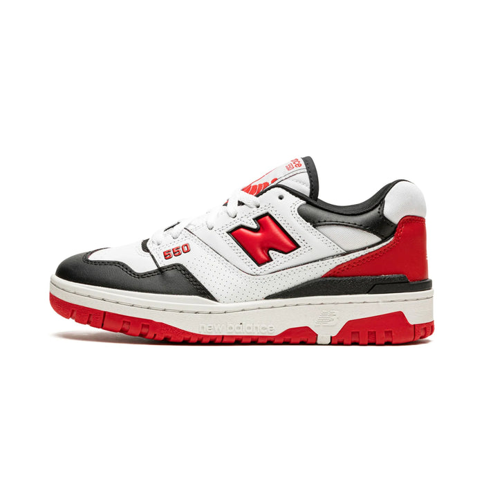 New Balance 550 Biały Czerwony Czarny