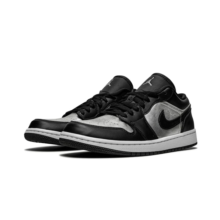 Jordan 1 Low SE Czarny Metaliczny Srebrny (damski)