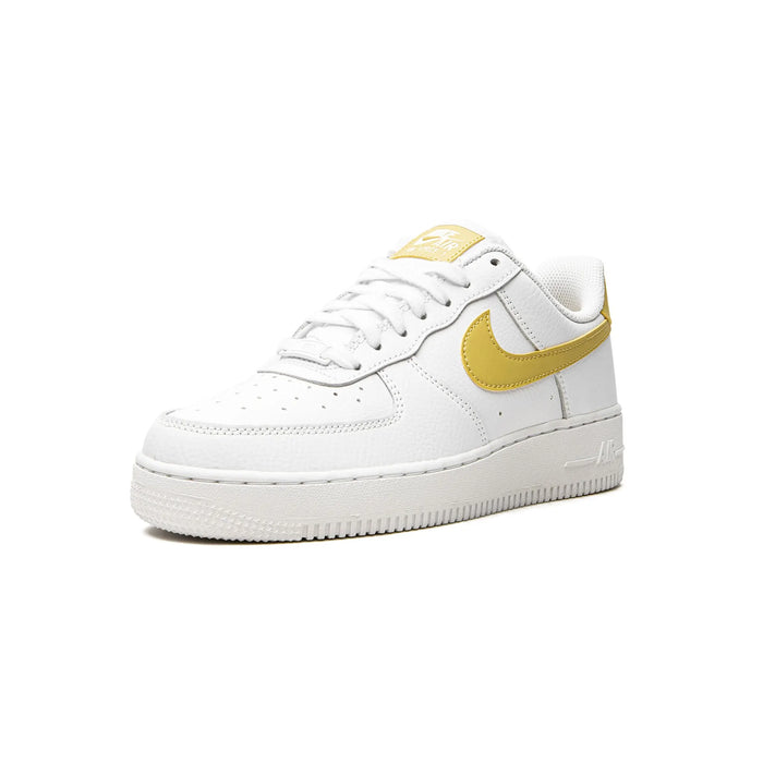 Nike Air Force 1 '07 White Saturn Gold White White (femei)