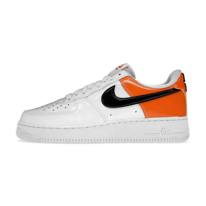 Nike Air Force 1 Low '07 Essential alb/portocaliu strălucitor (femei)