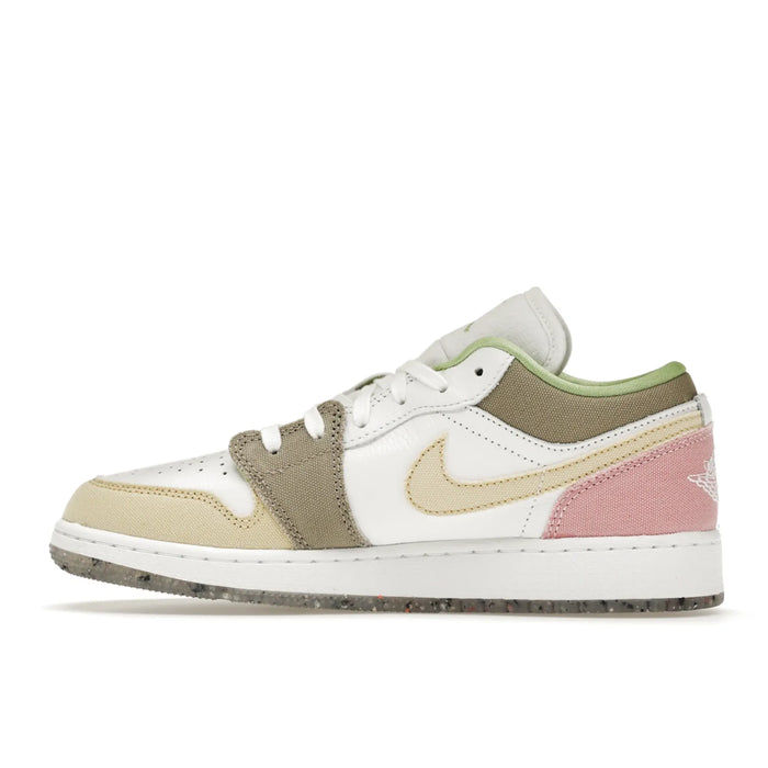 Jordan 1 Low Pastel Grind Vivid Green (GS)