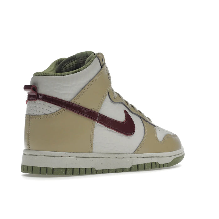 Nike Dunk High Tumbled Tan alb maro (femei)