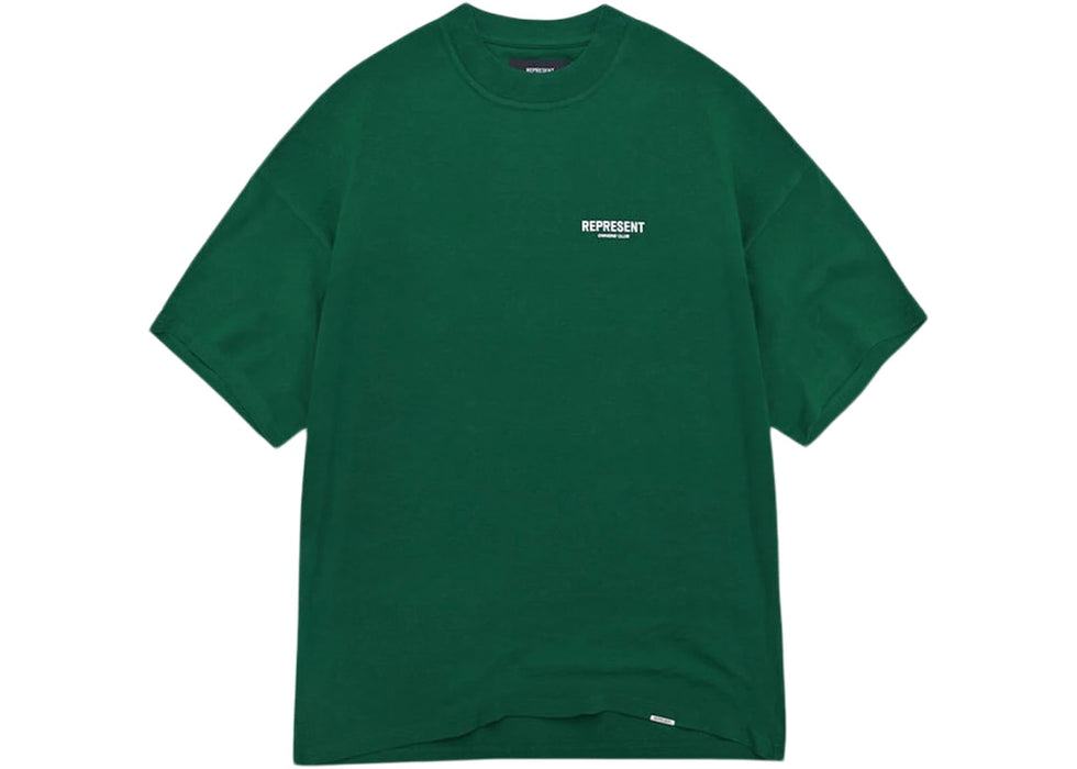 Represent Owner's Club T-Shirt Racing Green/White