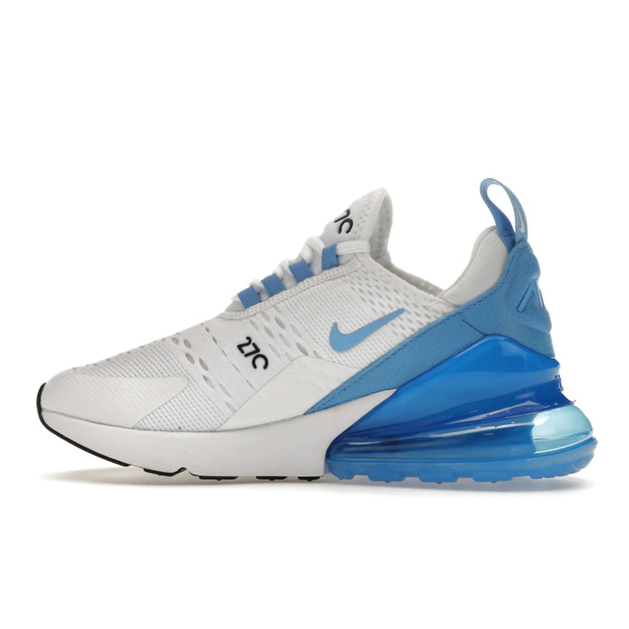 Nike Air Max 270 Biały Uniwersytecki Niebieski (damski)