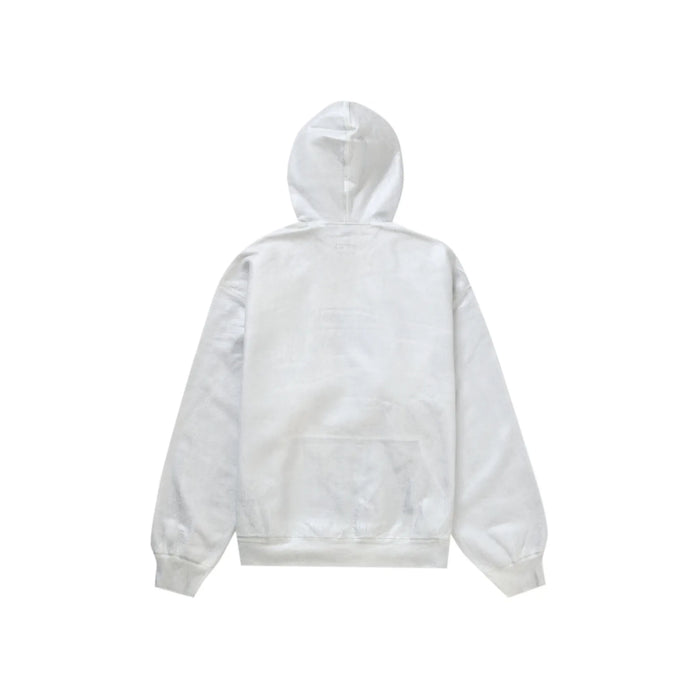 Supreme MM6 Maison Margiela Foil Box Logo Hooded Sweatshirt White