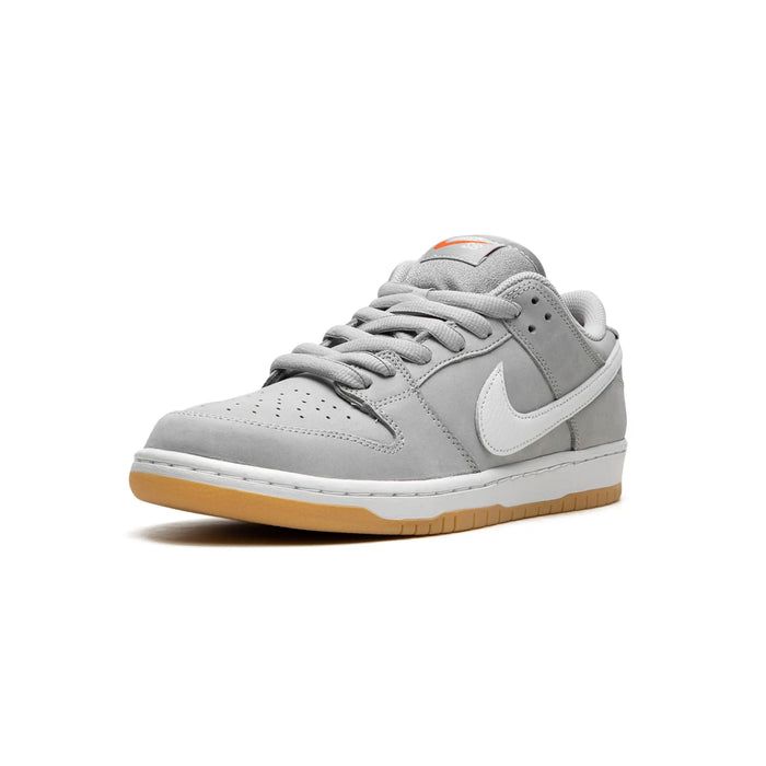 Nike SB Dunk Low Pro ISO Pomarańczowa etykieta Wolf Grey Gum