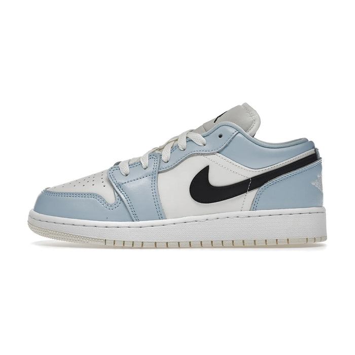 Jordan 1 Low Ice Blue Black (GS)