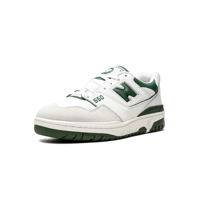 New Balance 550 alb verde