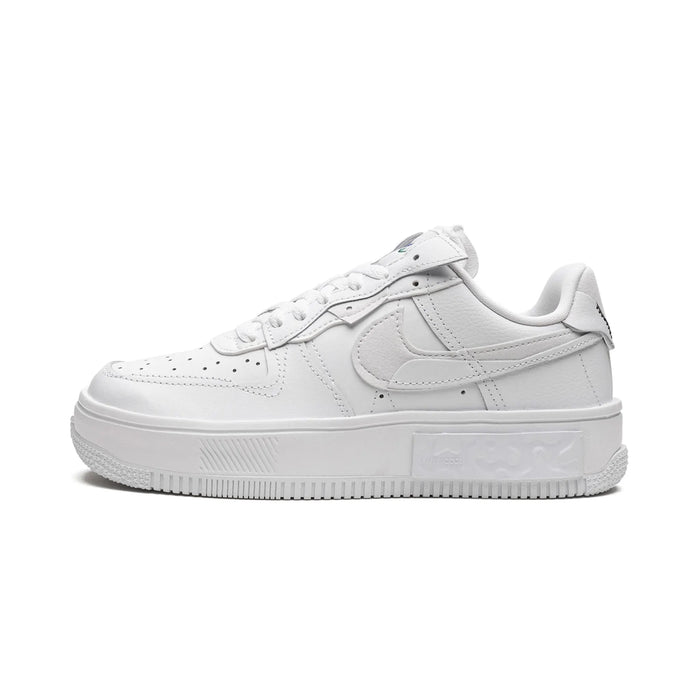 Nike Air Force 1 Low Fontanka Triple White Multi Color Swoosh (Women's)