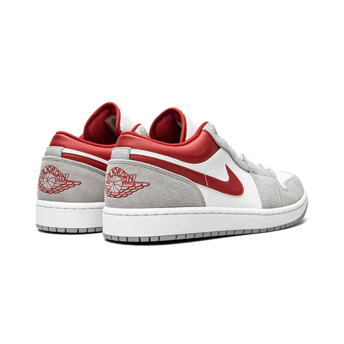 Jordan 1 Low SE Light Smoke Grey Gym Red