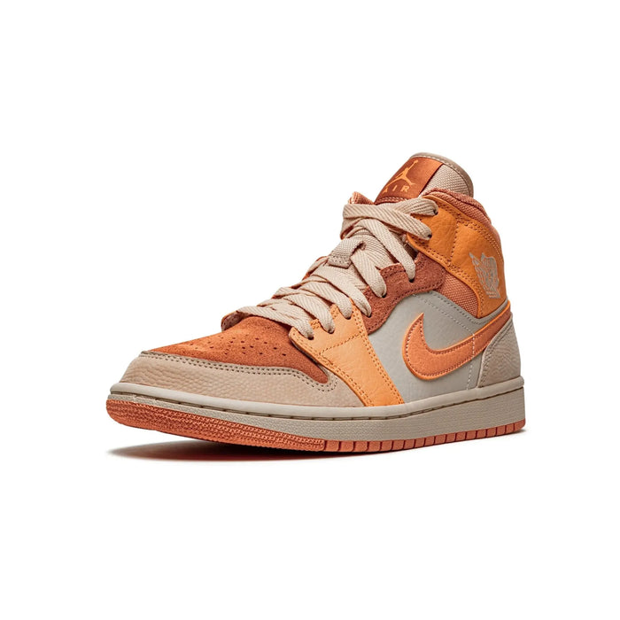 Jordan 1 Mid Apricot Orange (Women's)