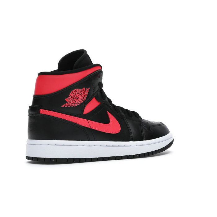 Jordan 1 Mid Black Siren Red (Women's)